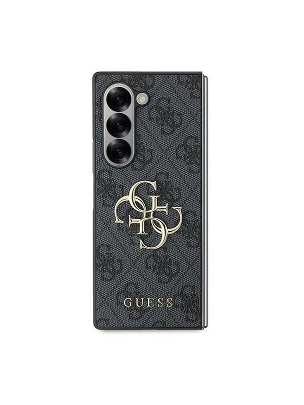 GUESS futerał do SAMSUNG Z Fold 6 GUHCZFD64GMGGR (PU 4G Leather Metal Logo) czarny