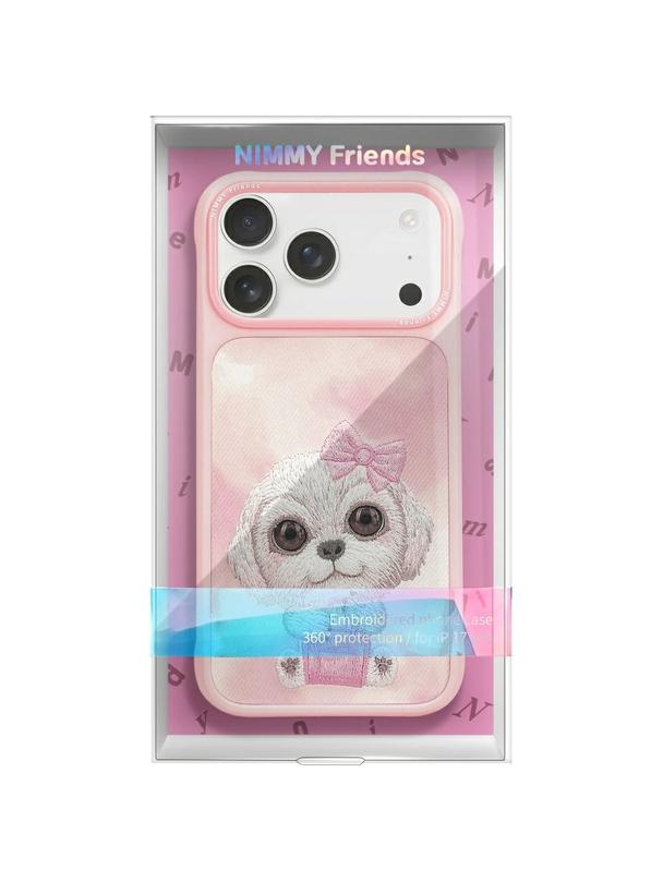 NIMMY futerał BIG EYED PET 2.0 Dog do IPHONE 17 Pro Max różowy