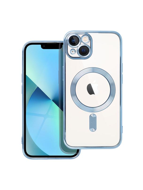 Futerał ELECTRO MAG COVER kompatybilny z MagSafe do IPHONE 13 niebieski