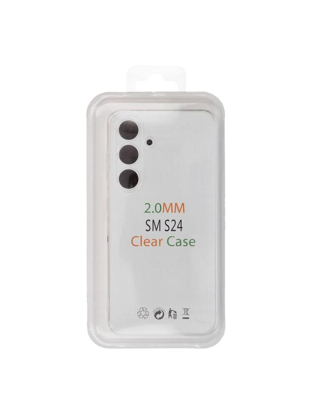 Futerał CLEAR CASE 2 mm BOX do SAMSUNG S24 transparentny