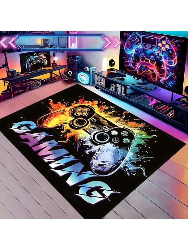 Mata ochronna pod krzesło wzór gamingowy 40 x 60 cm RC-K-1540