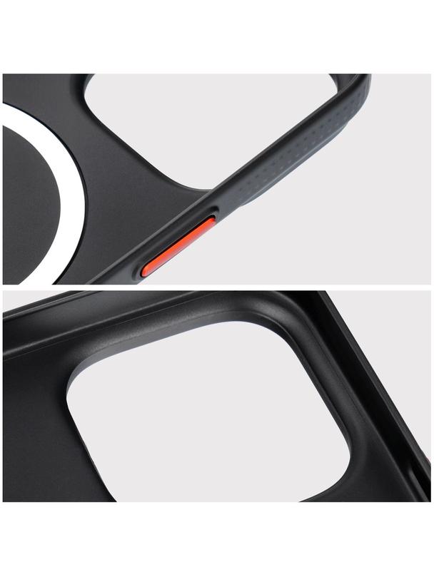 Futerał SIMPLY kompatybilny z MagSafe do IPHONE 15 Pro Max tytan czarny