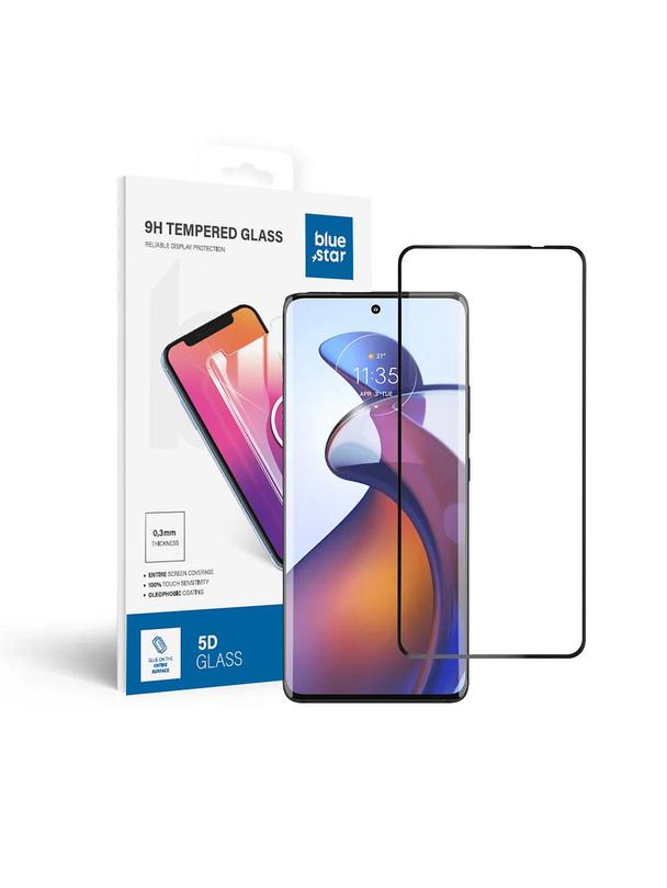 Szkło hartowane do Motorola Edge 30 FUSION Blue Star 5D czarne