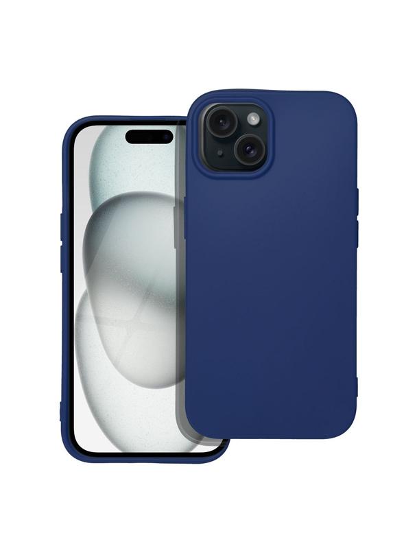 Futerał SOFT do IPHONE 15 ciemny niebieski