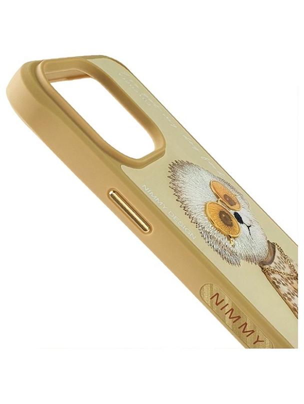 NIMMY futerał GLASSES COOL DOG do IPHONE 15 Pro Max khaki
