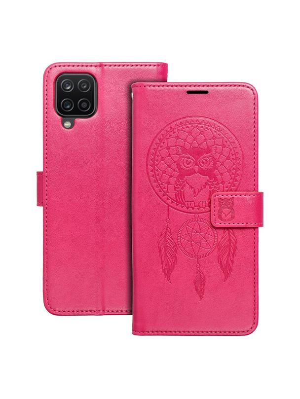 Kabura MEZZO Book do SAMSUNG A12 / M12 łapacz snów magenta