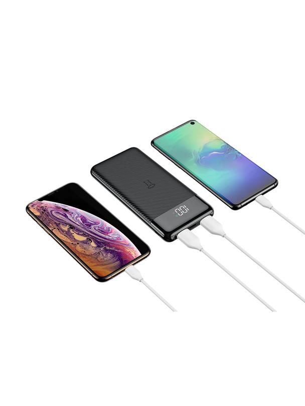 Powerbank Veger L11 (W1087) 10000 mAh czarny