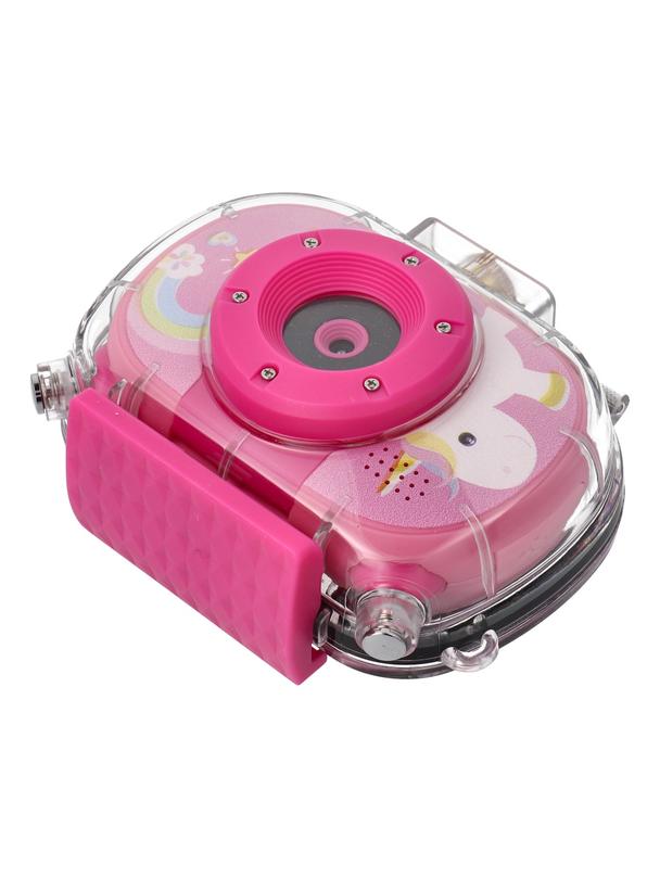 Wodoodporny aparat cyfrowy dla dzieci z ekranem 2" 1080P / 30fps KDC-0025B różowy