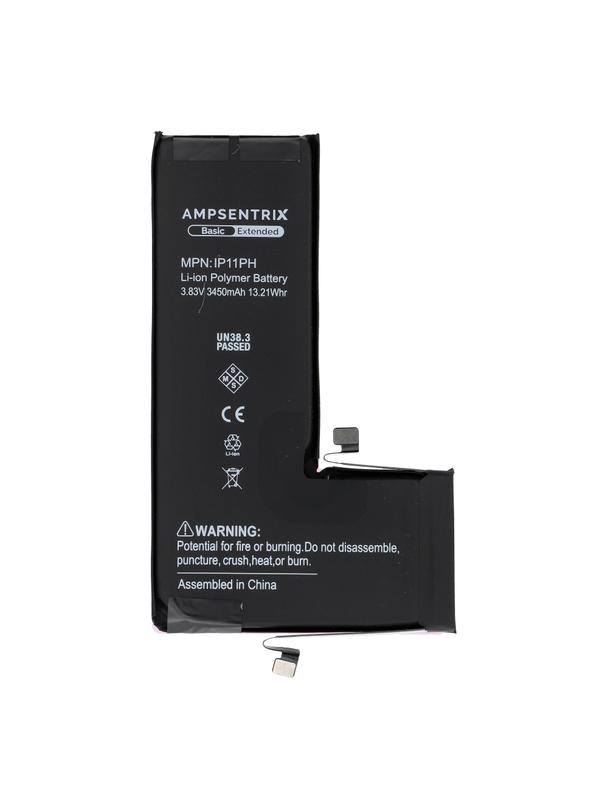 AmpSentrix Basic bateria do iPhone 11 Pro (zwiększona pojemność 3450 mAh)