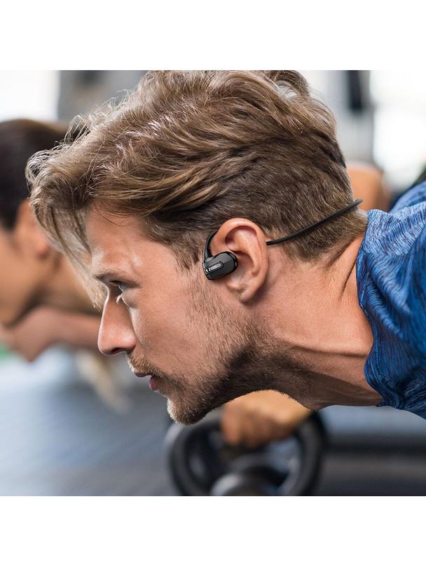 Słuchawki bezprzewodowe douszne Hoco z przewodnictwem powietrznym ES63 czarne