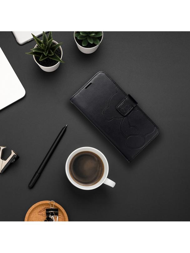 Kabura MEZZO Book do SAMSUNG A55 5G teddy bear czarny