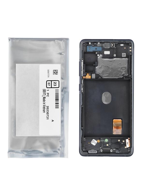 ServicePack Wyświetlacz LCD SAMSUNG S20 FE 4G 5G GH82-24219A Blue