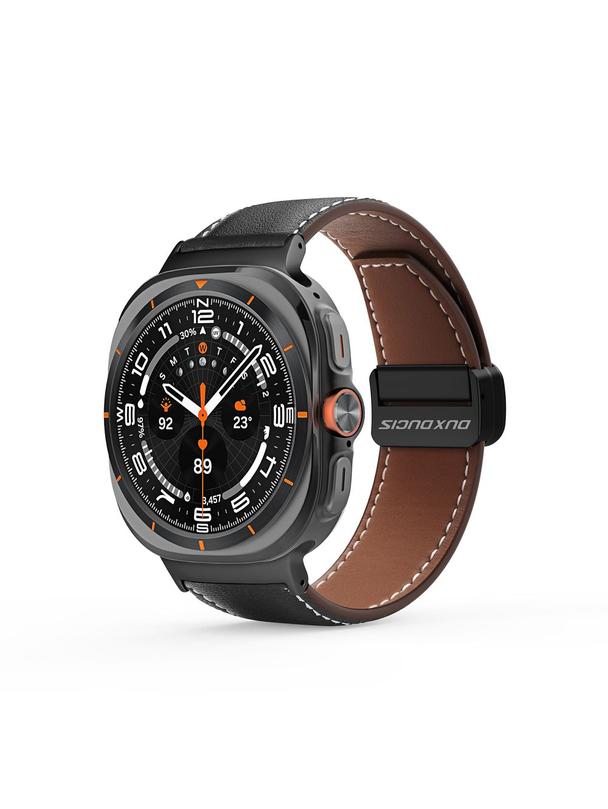 DUX DUCIS pasek YA skórzany 47 mm czarny