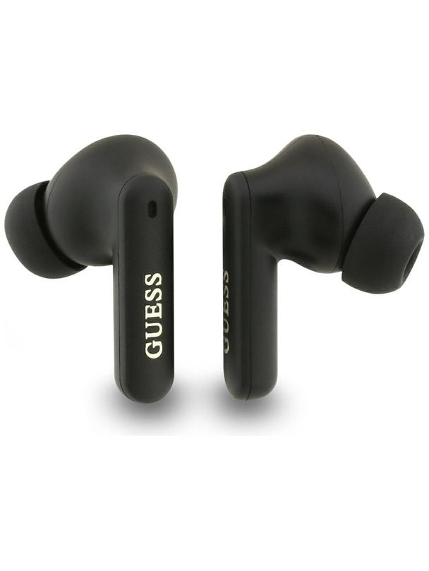 Słuchawki bezprzewodowe douszne Guess TWS ENC 4G Classic Metal Logo czarne