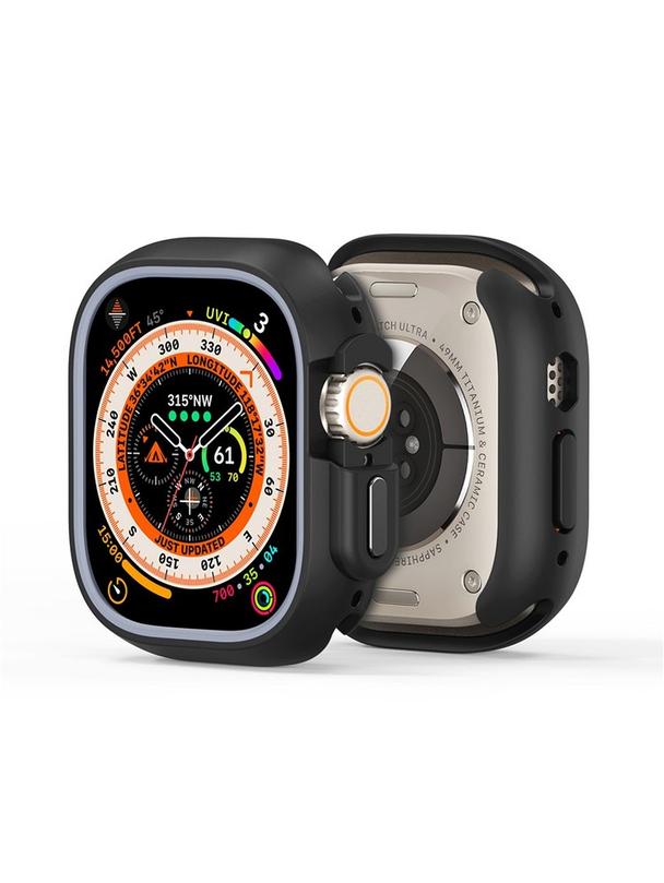 DUX DUCIS futerał BAMO do Apple Watch Ultra / Ultra 2 49 mm czarno szary
