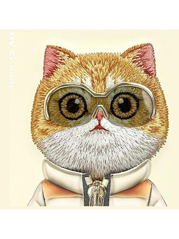 NIMMY futerał COOL&CUTE 2.0 Cat do IPHONE 15 Pro Max khaki