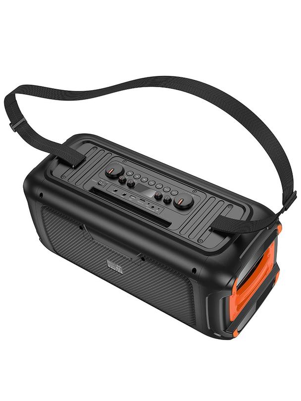 Zestaw do karaoke bluetooth 60W 8h Hoco HA9 czarny