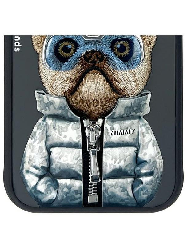 NIMMY futerał COOL&CUTE 2.0 Dog do IPHONE 15 czarny