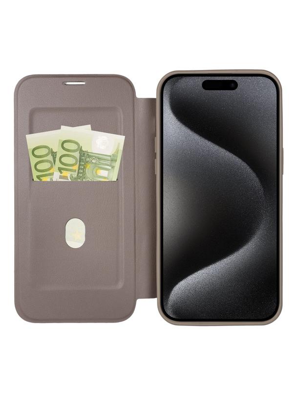 Kabura SMART MAG kompatybilna z MagSafe do IPHONE 15 Pro Max tytanowa