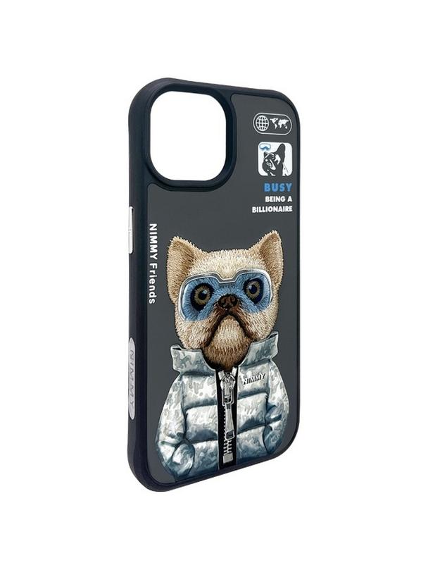 NIMMY futerał COOL&CUTE 2.0 Dog do IPHONE 15 czarny