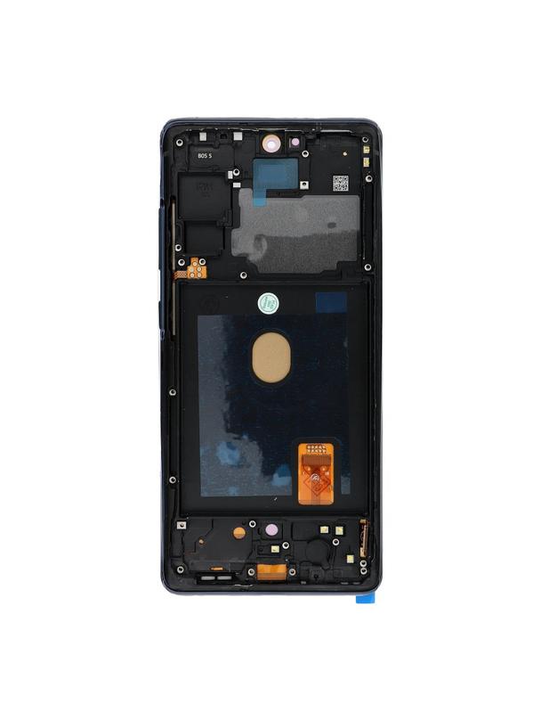 FixCell wyświetlacz LCD do SAMSUNG S20 FE OLED z ramką ciemno niebieski