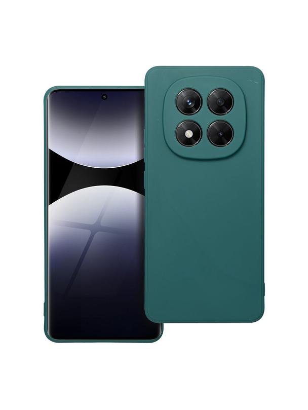 Futerał MATT do XIAOMI Redmi Note 14 Pro Plus 5G ciemnozielony