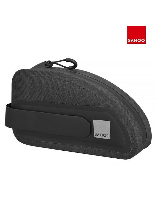 SAHOO torba rowerowa na ramę rowerową z zamkiem 0,3L 122035 czarna