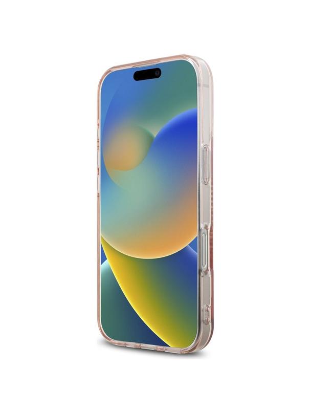KARL LAGERFELD futerał do IPHONE 16 Pro KLHCP16LHKHDCELP (IML Rhinestones S K Head) różowy