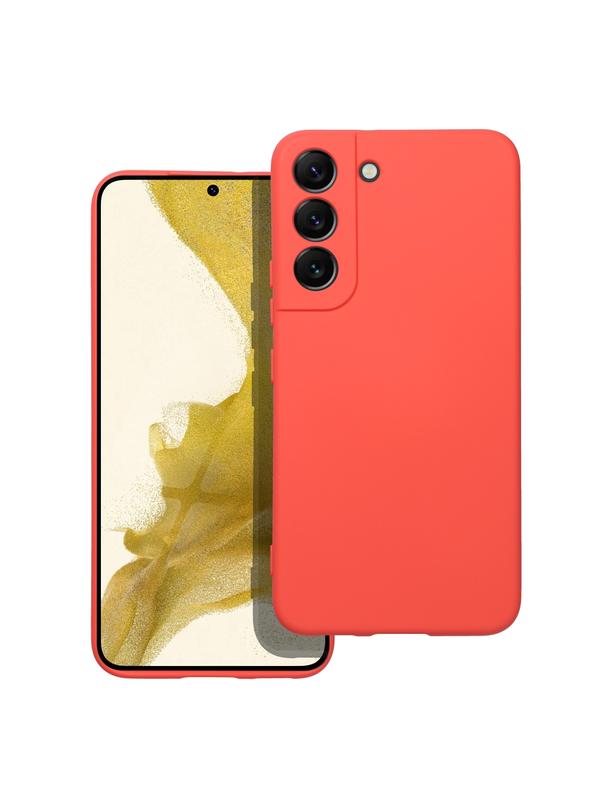 Futerał SILICONE do SAMSUNG S22 brzoskwiniowy