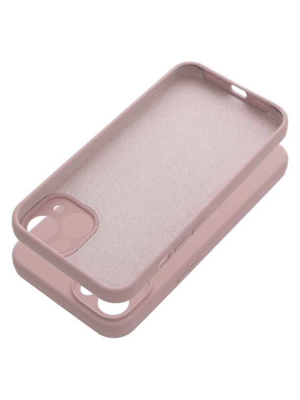 Futerał SILICONE 2mm do IPHONE 13 pudrowy róż