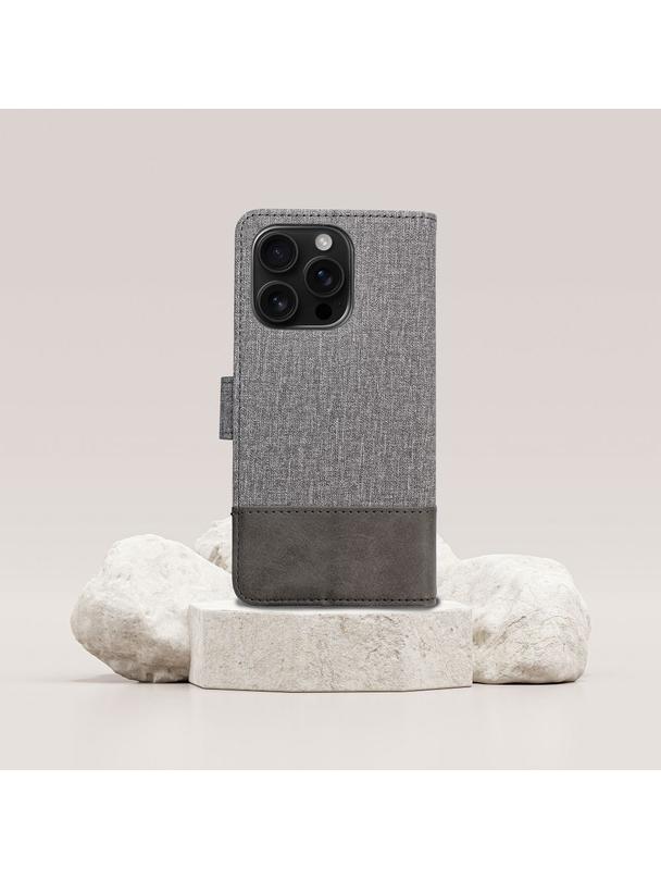 Kabura GOMMA Book do XIAOMI Redmi 15 szary