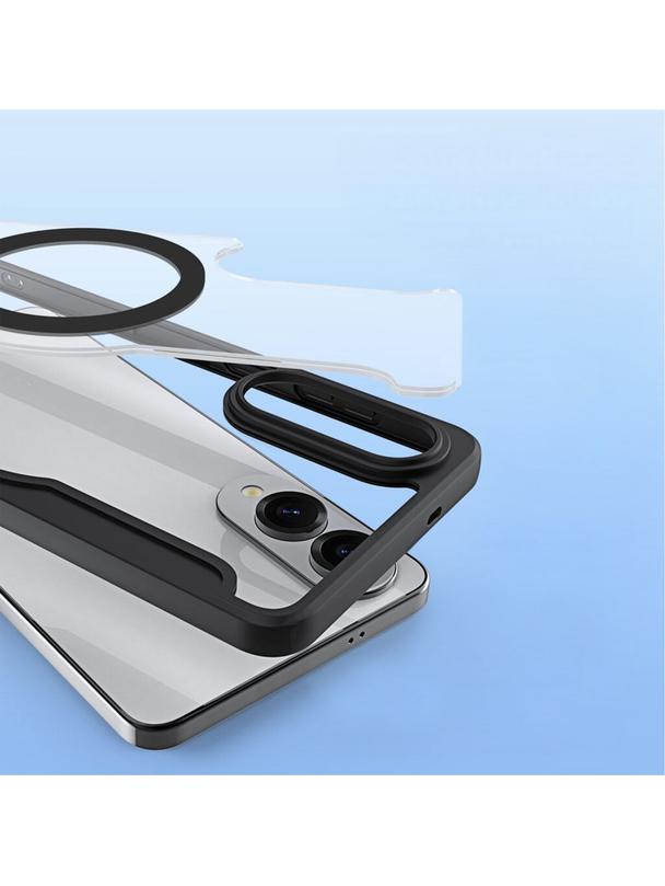 DUX DUCIS kabura SKIN X PRO kompatybilna z MagSafe do SAMSUNG S25 Edge czarna