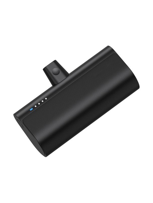 Powerbank Blue Star W0556P 2,1A 5000 mAh z wbudowanym złączem Lightning czarny