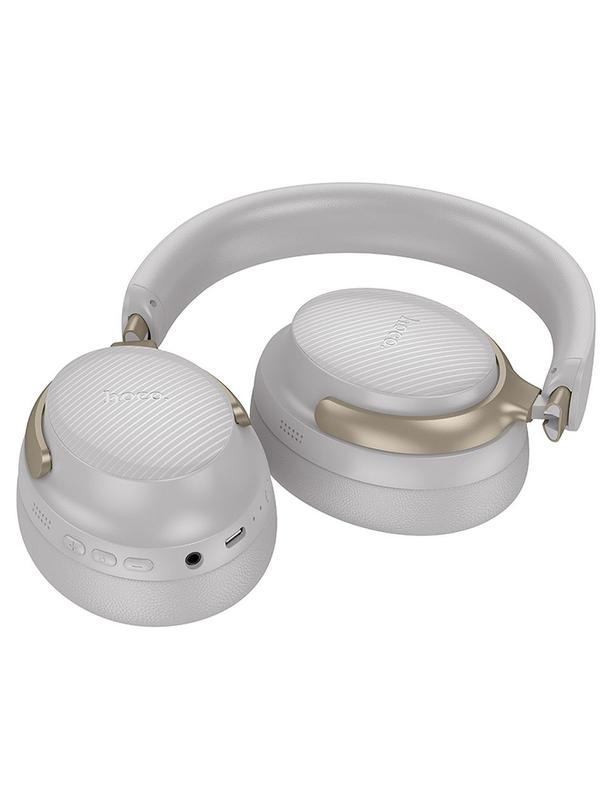 Słuchawki bezprzewodowe nauszne Hoco ANC W53 Plus szare