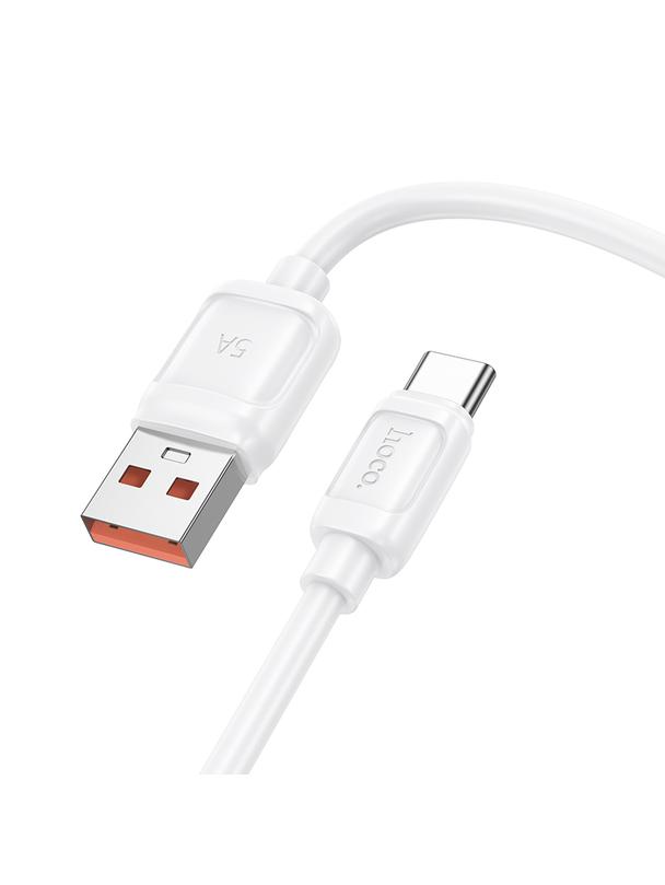 Kabel USB A do USB C Hoco PD 5A 100W 1 m X115 biały