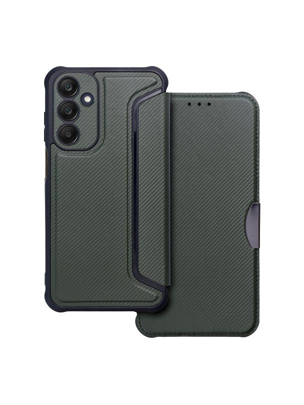 Kabura RAZOR Book do SAMSUNG A25 5G ciemnozielony