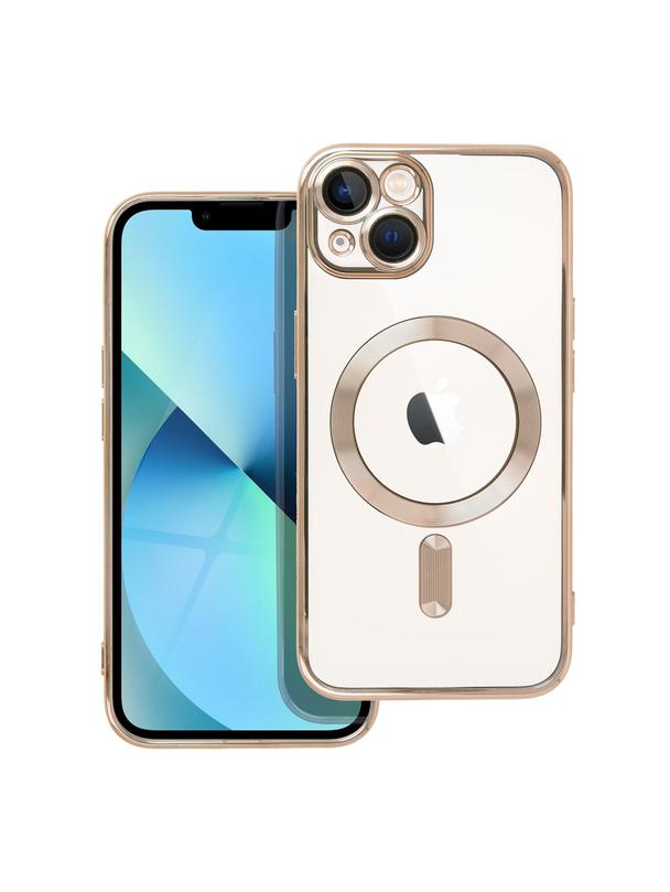 Futerał ELECTRO MAG COVER kompatybilny z MagSafe do IPHONE 13 złoty