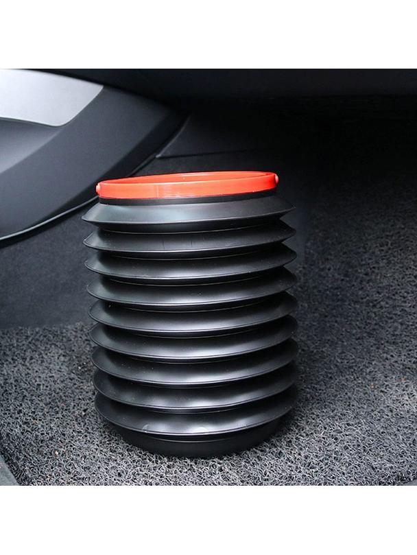 Składany pojemnik wiaderko do samochodu 4L czarny