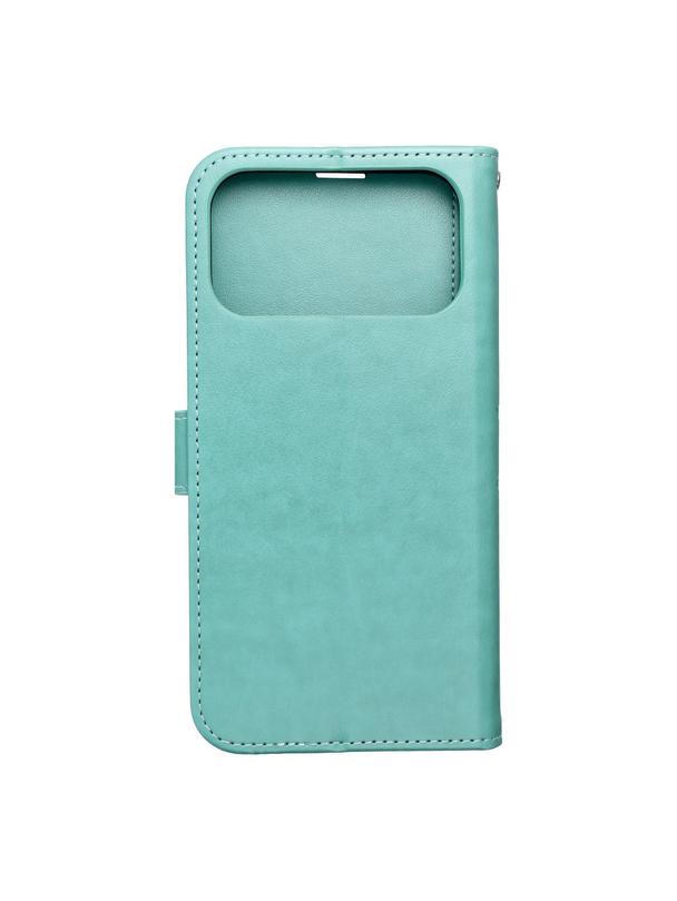 Kabura MEZZO Book do IPHONE 17 Pro Max mandala zielony