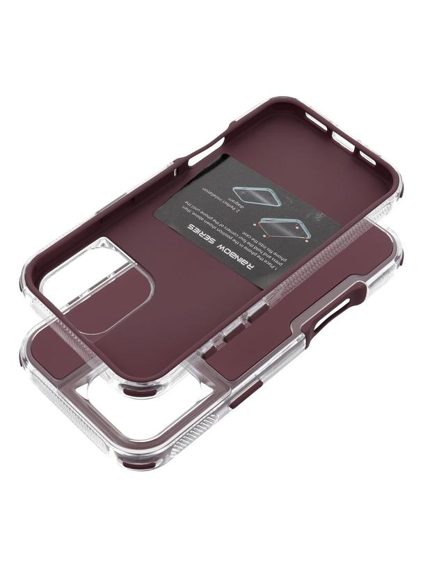 Futerał MATRIX do IPHONE 16 Pro Max purpurowy