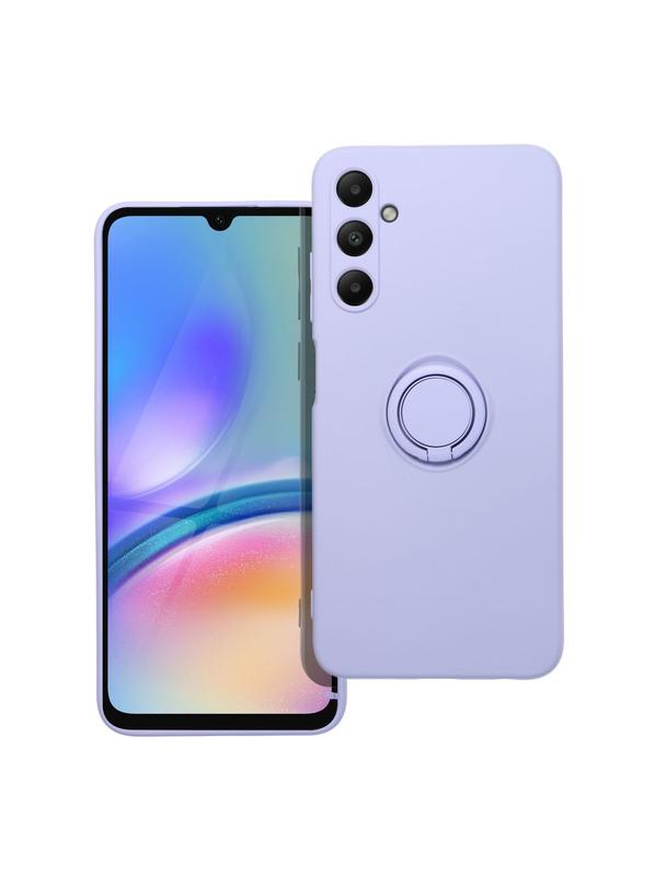 Futerał SILICONE RING do SAMSUNG A05S fioletowy