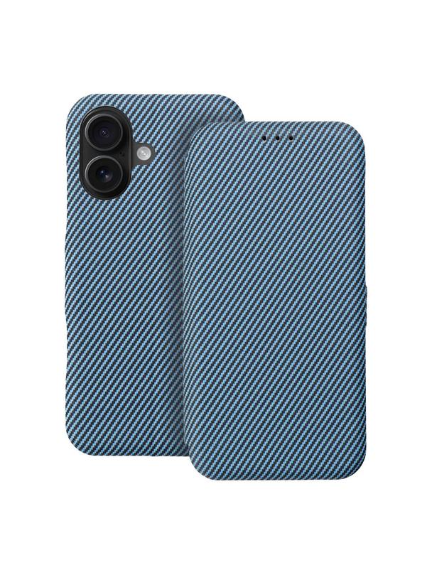 Kabura FOLIO Side Magnet do IPHONE 16 niebieski