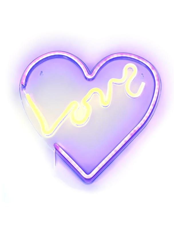 NEON NA ŚCIANĘ LED na USB - Love 2 model