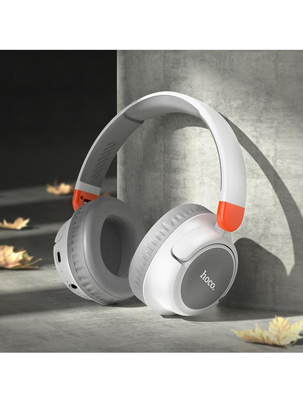 Słuchawki bezprzewodowe nauszne Hoco W43 białe