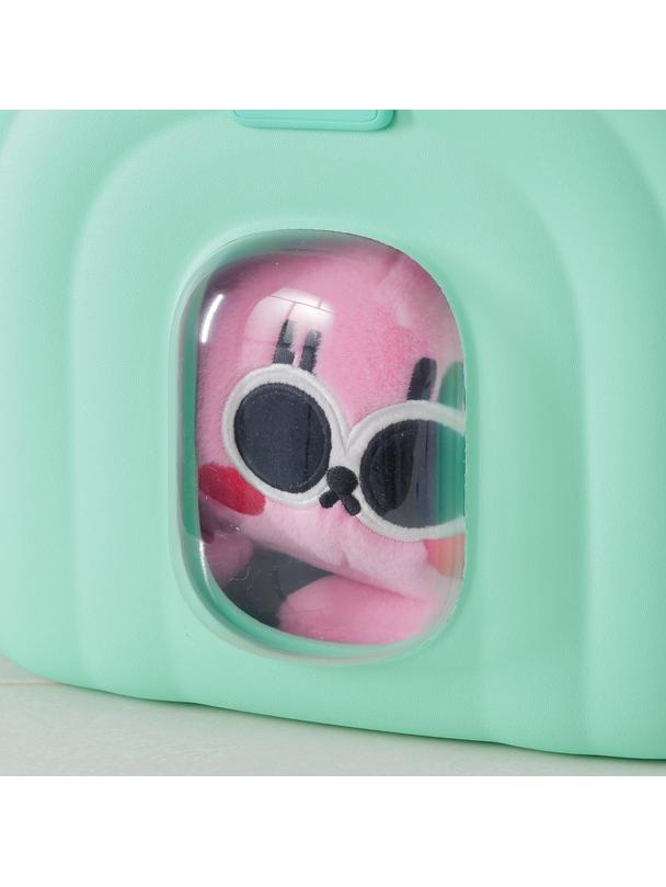 PICOCICI Mały plecak z uszkami k52 niebieski