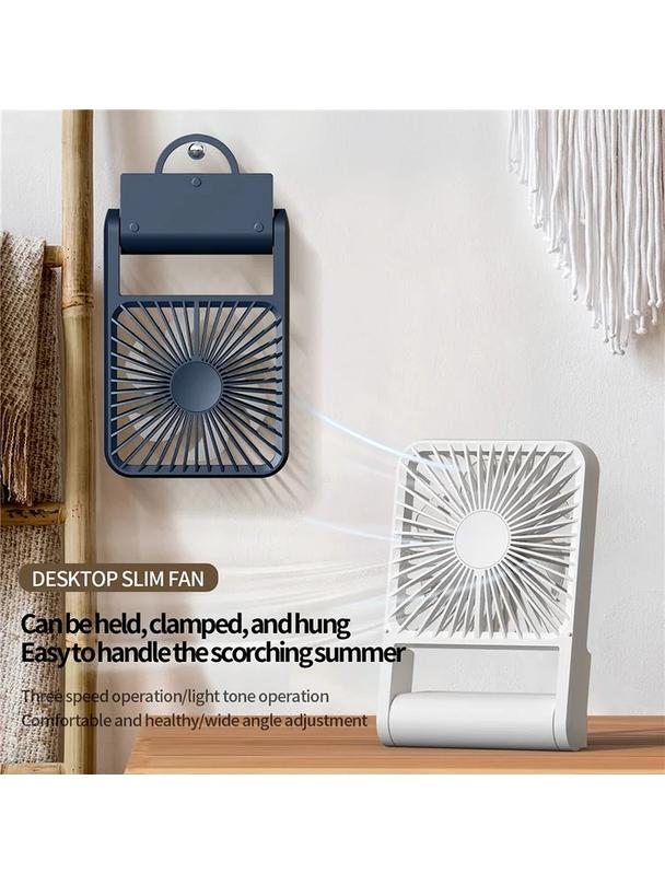 Wentylator / wiatrak biurkowy HX-123 ciemny niebieski