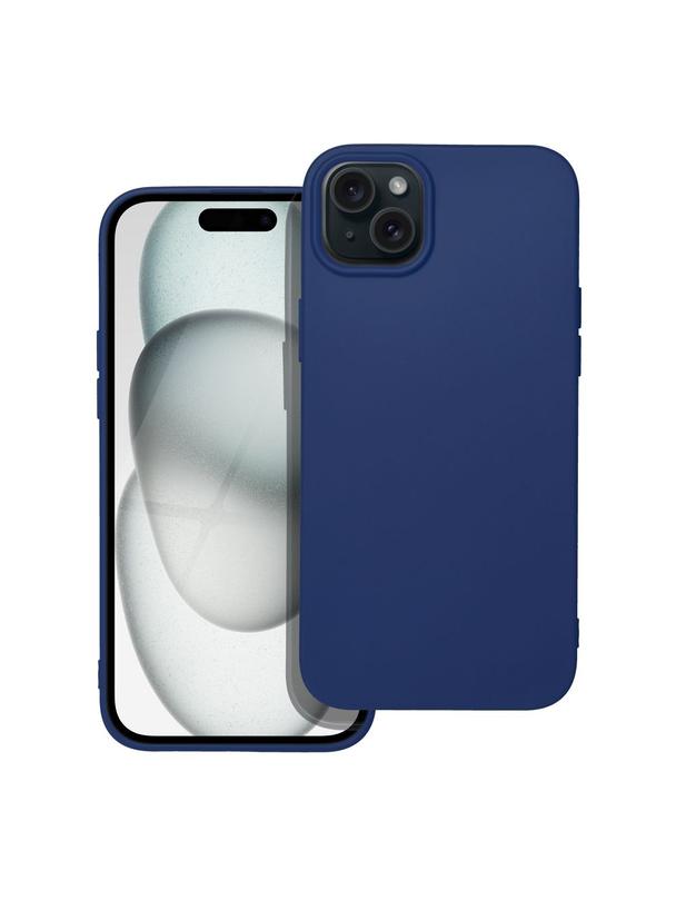 Futerał SOFT do IPHONE 15 PLUS ciemny niebieski