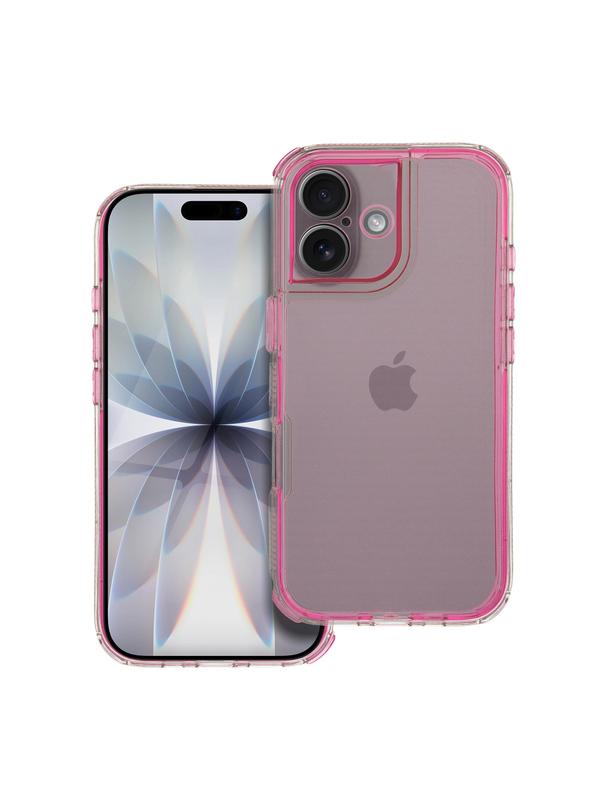 Futerał MATRIX CLEAR do IPHONE 17 pudrowy róż