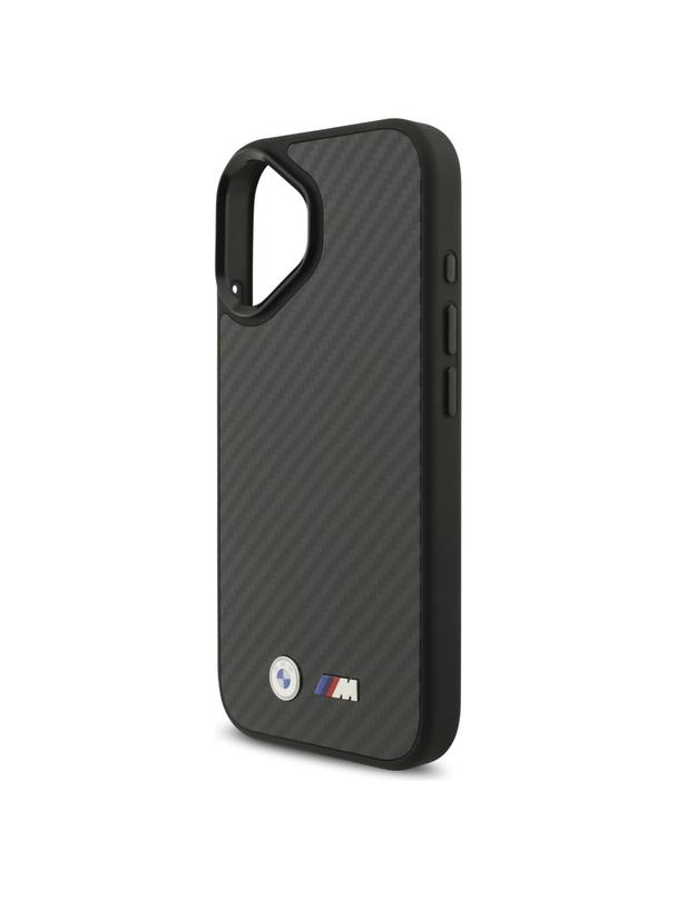 BMW futerał do IPHONE 17 kompatybilny z MagSafe BMHMP17S24CFMMK (Kevlar Matt) black