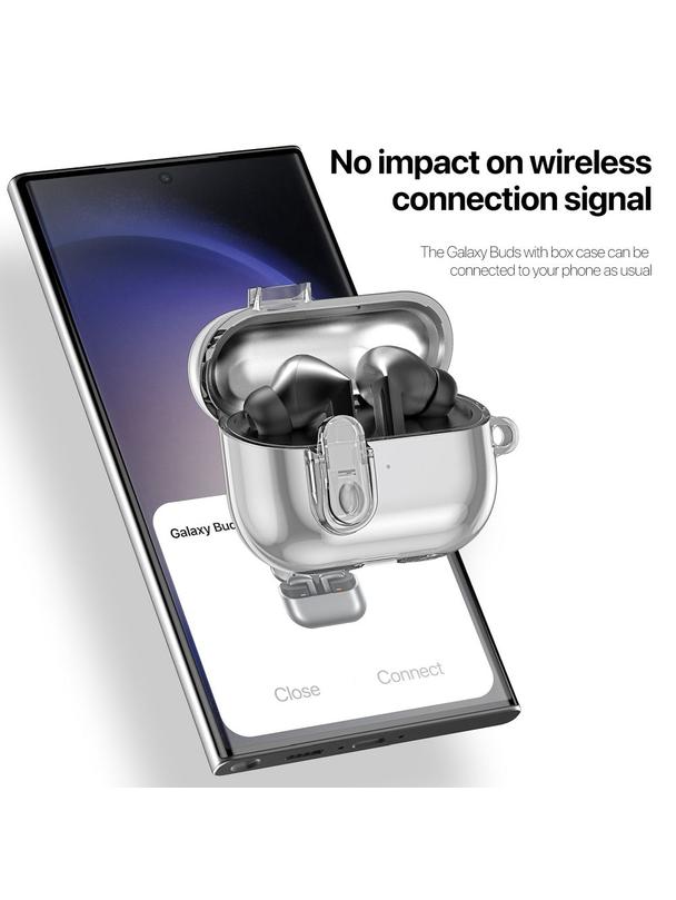 DUX DUCIS futerał SECI ochronny na Samsung Galaxy Buds 3/ Buds 3 Pro transparentny